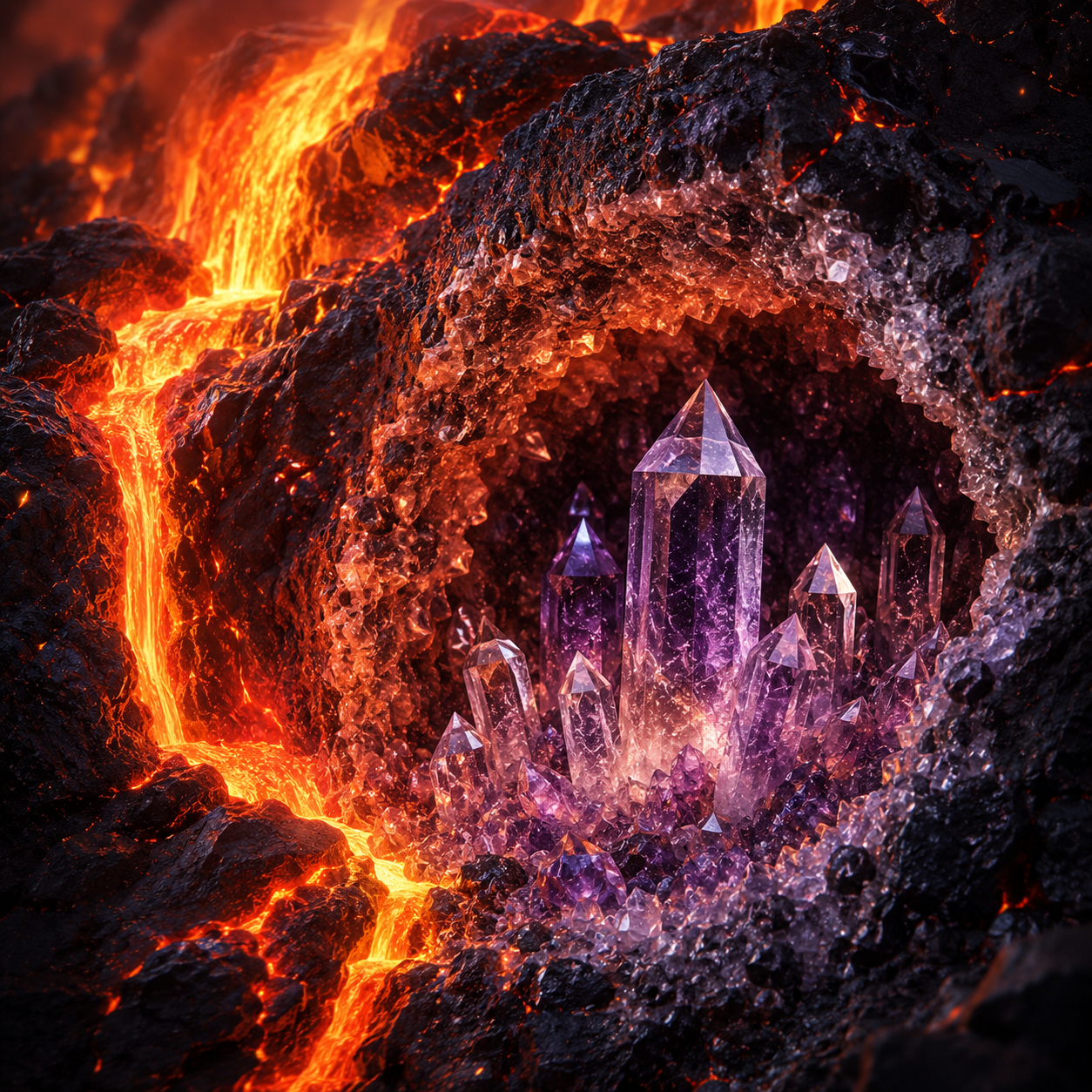 When Time Begins to Crystallize: The Birth of a Crystal