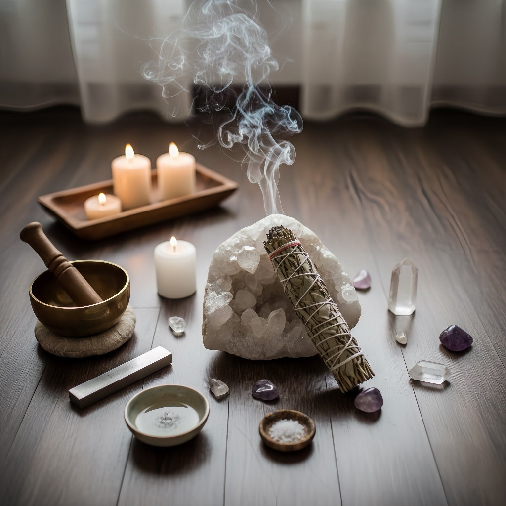 Crystal Energy Cleansing Options by Frog & Crystal